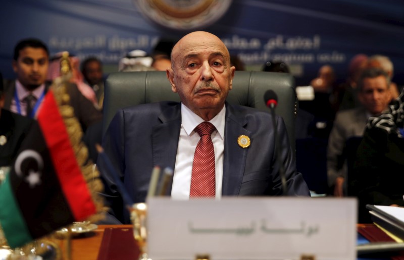 © Reuters. وزارة الخزانة الأمريكية تفرض عقوبات على رئيس مجلس النواب الليبي