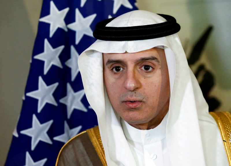 © Reuters. السعودية: ينبغي بحث خطة بديلة إذا لم يمتثل الأسد لجهود الهدنة