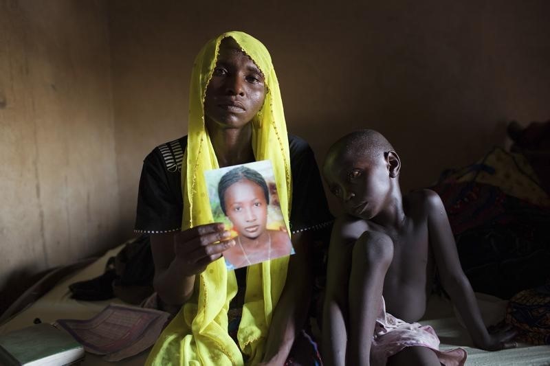 © Reuters. رابطة: العثور على أول فتاة من الفتيات المخطوفات لدى بوكو حرام