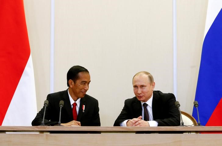 © Reuters. روسيا تبرم اتفاقا مع إندونيسيا للتعاون في مجال الدفاع