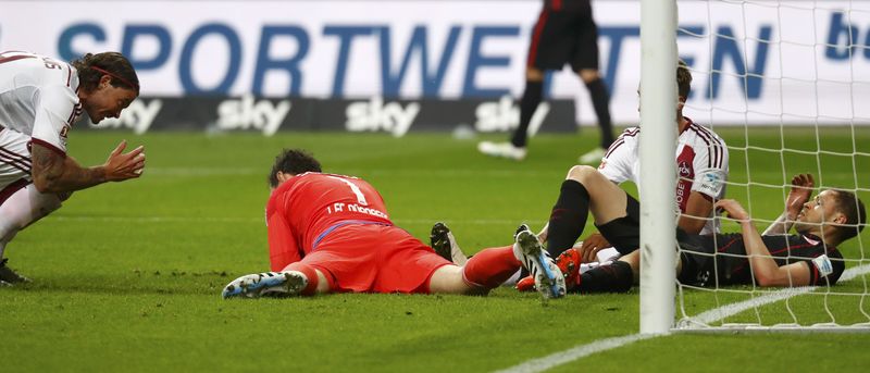 © Reuters. Eintracht Frankfurt v Nuremberg  - German Bundesliga