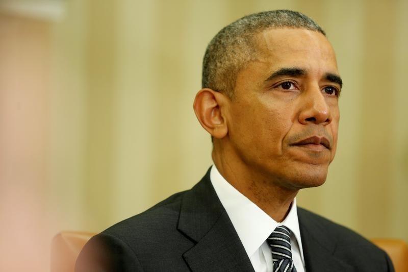 © Reuters. أوكلاهوما تتخذ إجراء لمساءلة أوباما بشأن مراحيض المتحولين جنسيا