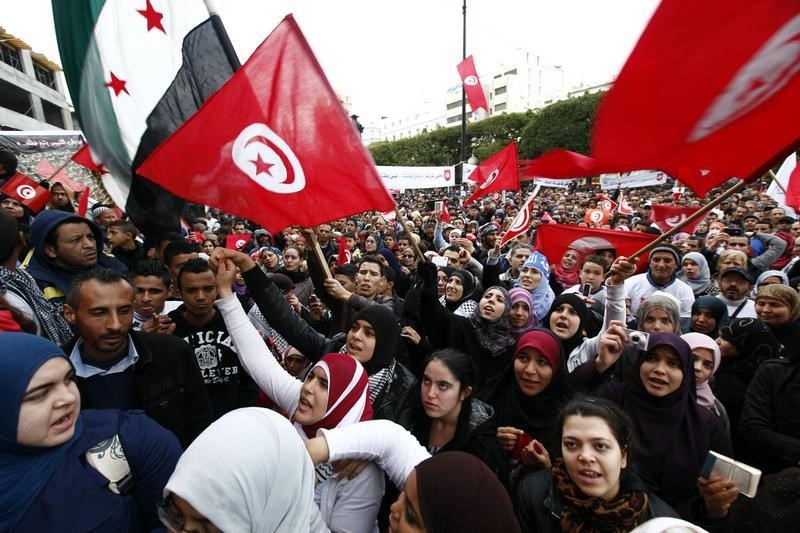 © Reuters. حركة النهضة التونسية تعلن فصل نشاطها السياسي عن الديني