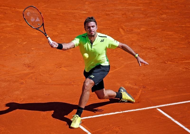 © Reuters. فافرينكا يحرز لقب بطولة جنيف للتنس