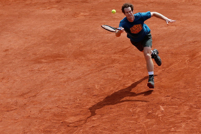 © Reuters. Tennis - French Open training