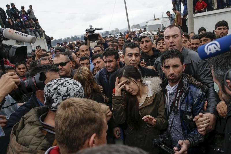 © Reuters. ACNUR dice que el cierre de fronteras europeas es "inhumano"