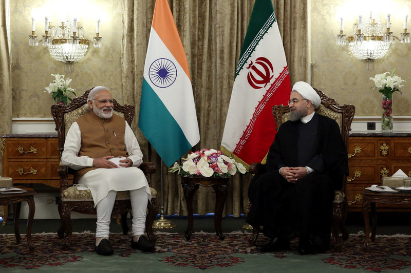 © Reuters. الهند تتعهد بخمسمئة مليون دولار لمشروع تطوير ميناء إيراني