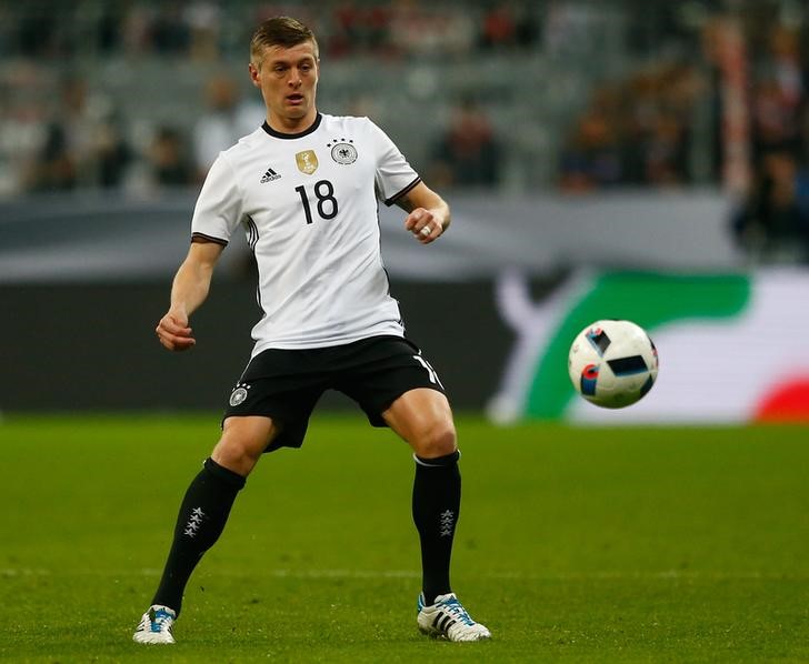 © Reuters. Kroos, de jugador en la sombra a protagonista en la Eurocopa