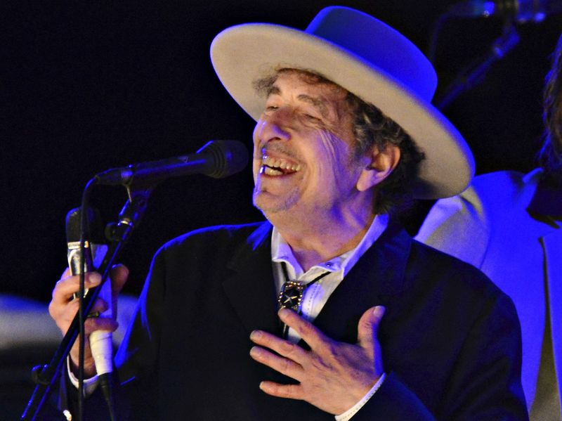 © Reuters. Bob Dylan durante festival de hop em Paddock Wood