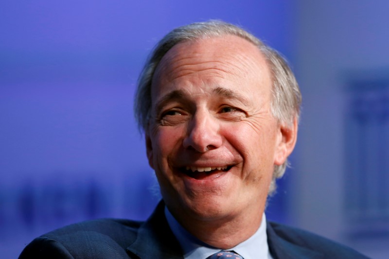 © Reuters. Raymond Dalio, Founder, Chairman and Co-Chief Investment Officer of Bridgewater Associates, speaks at the Milken Institute Global Conference in Beverly Hills