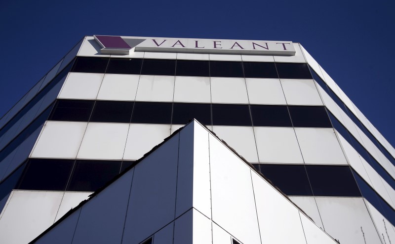 © Reuters. The headquarters of Valeant Pharmaceuticals International Inc. seen in Laval Quebec