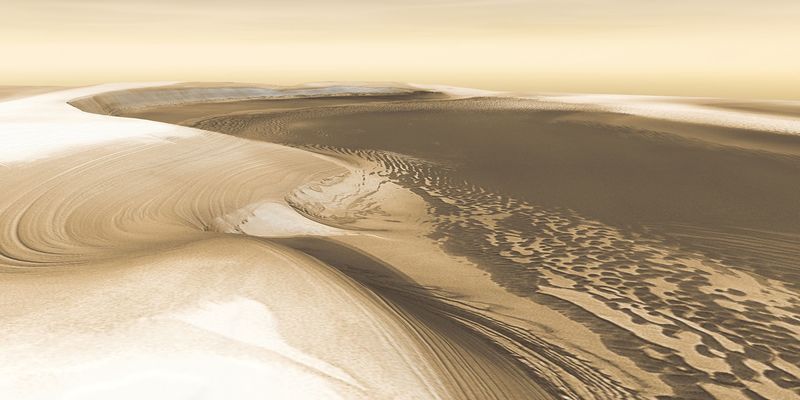 © Reuters. Imágenes de radar revelan que Marte está saliendo de una era de hielo