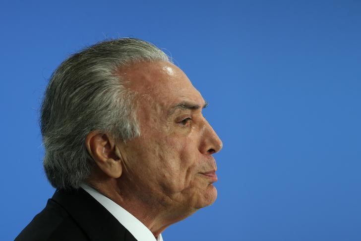 © Reuters. Temer recibe presiones para destituir al ministro anticorrupción de Brasil