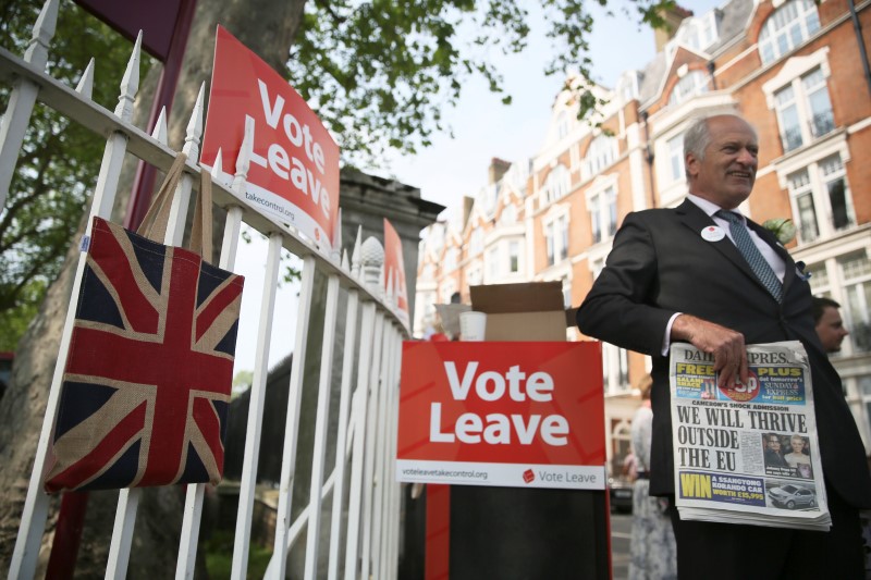 Uk vote. Vote leave.