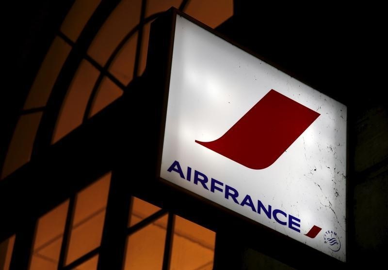 © Reuters. Convocada una huelga en Air France que coincidirá con la Eurocopa 2016