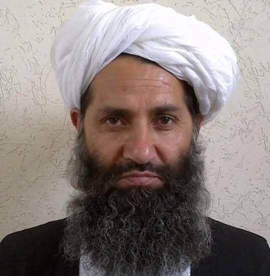 © Reuters. Taliban new leader Mullah Haibatullah Akhundzada is seen in an undated photograph, posted on a Taliban twitter feed and identified separately by several Taliban officials, who declined be named.