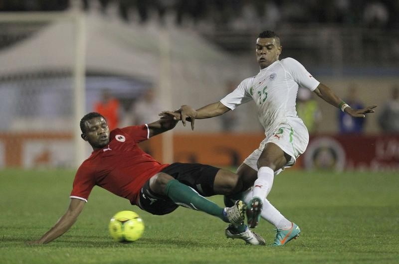 © Reuters. الجزائر تتأهل لكأس الامم الافريقية بالفوز في سيشل