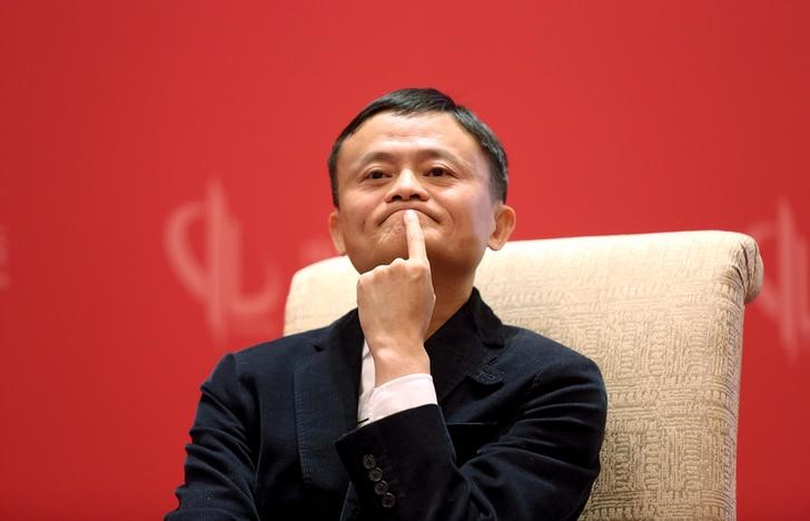 © Reuters. Fundador e presidente-executivo do Alibaba, Jack Ma, durante o China Development Forum, em Pequim