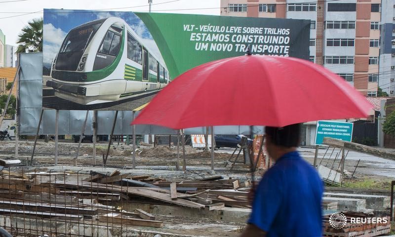 © Reuters. Tranvía inaugurado antes de Olímpicos de Río sufre avería en primer día de funcionamiento