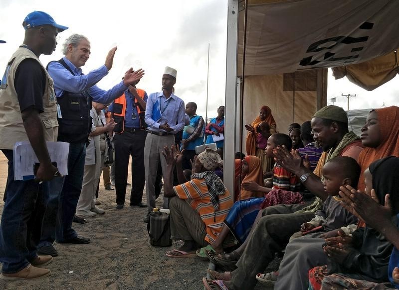 © Reuters. La UE quiere condicionar la ayuda a África a su cooperación en inmigración