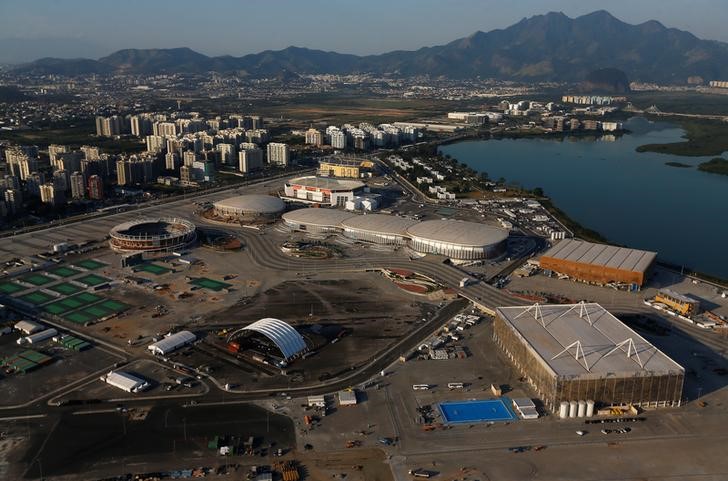 © Reuters. لا وجود لفيروس زيكا خلال مسابقات اعدادية لاولمبياد ريو 2016