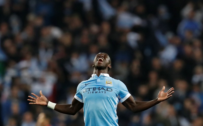 © Reuters. Manchester City v Paris St Germain - UEFA Champions League Quarter Final Second Leg