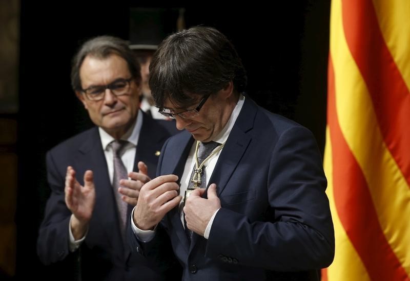 © Reuters. El gobierno catalán da por roto el pacto de estabilidad con la CUP