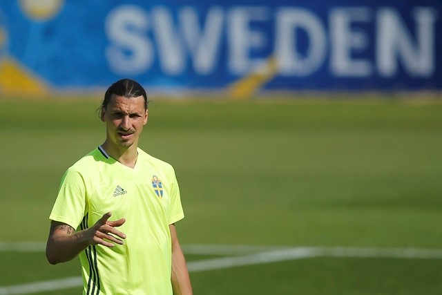 © Reuters. Sweden Training - EURO 2016