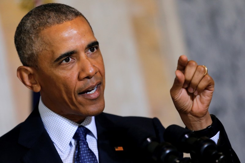 © Reuters. Presidente dos Estados Unidos, Barack Obama, em Washington