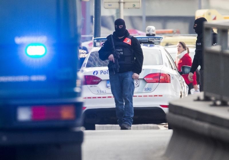 © Reuters. الشرطة البلجيكية تستنفر بعد أنباء عن توجه مقاتلي الدولة الإسلامية لأوروبا