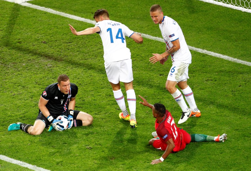 © Reuters. Portugal v Iceland - EURO 2016 - Group F