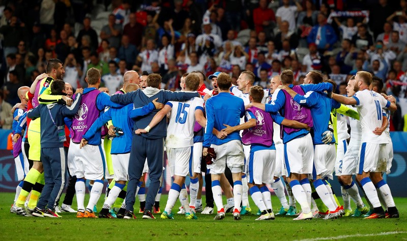 © Reuters. Eslovaquia vence 2-1 a Rusia en Eurocopa