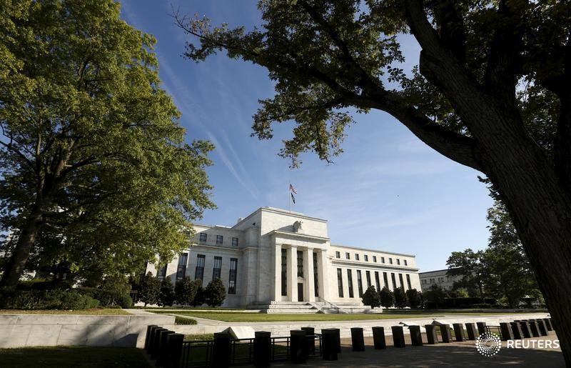 © Reuters. The  Federal Reserve building in Washington