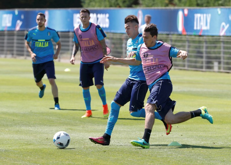 © Reuters. Italy Training - EURO 2016