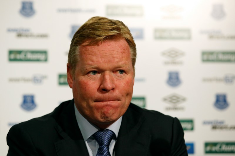 © Reuters. Everton - Ronald Koeman Press Conference