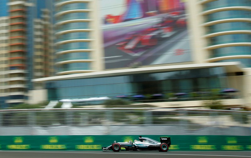 © Reuters. Formula One - Grand Prix of Europe - Baku