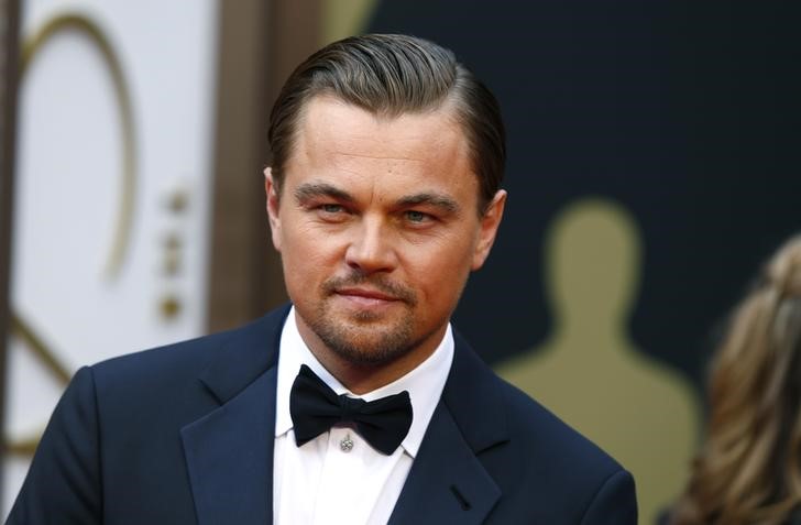 © Reuters. Ator Leonardo DiCaprio em cerimônia do Oscar em Hollywood