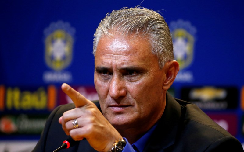 © Reuters. Football Soccer - News conference - Brazilian Football Confederation (CBF) headquarters
