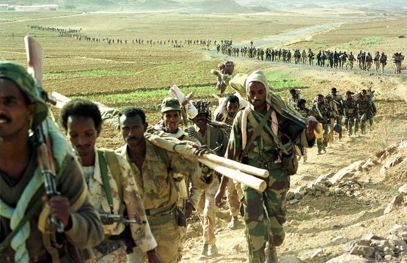 © Reuters. إريتريا تقول للأمم المتحدة إن إثيوبيا تعتزم شن حرب شاملة