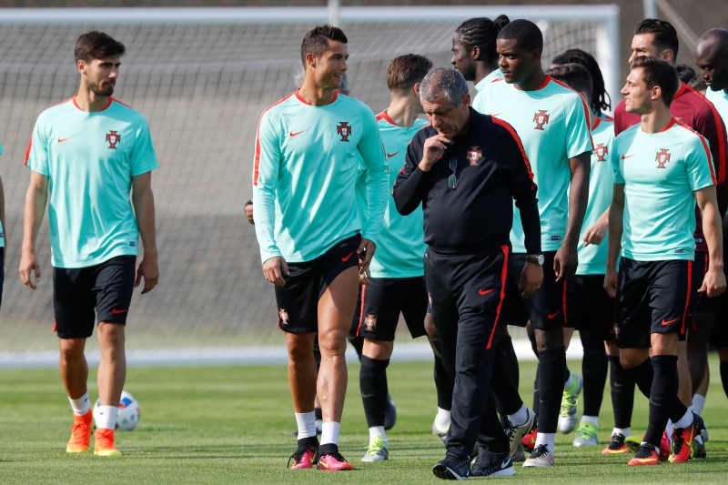 © Reuters. Portugal Training - EURO 2016