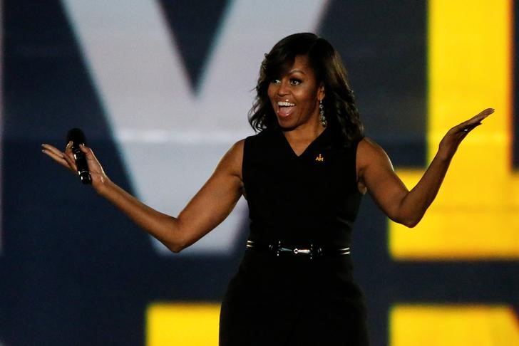 © Reuters. Michelle Obama durante evento em Orlando