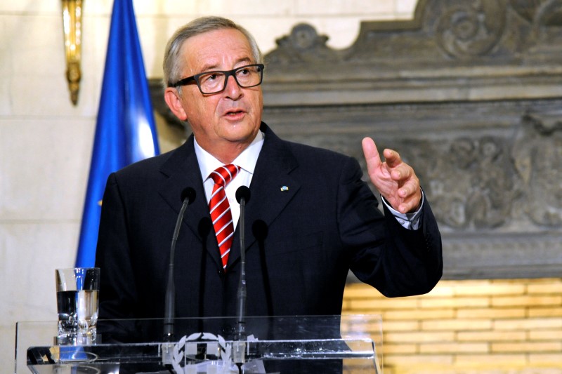 © Reuters. Presidente da Comissão Europeia, Jean-Claude Juncker