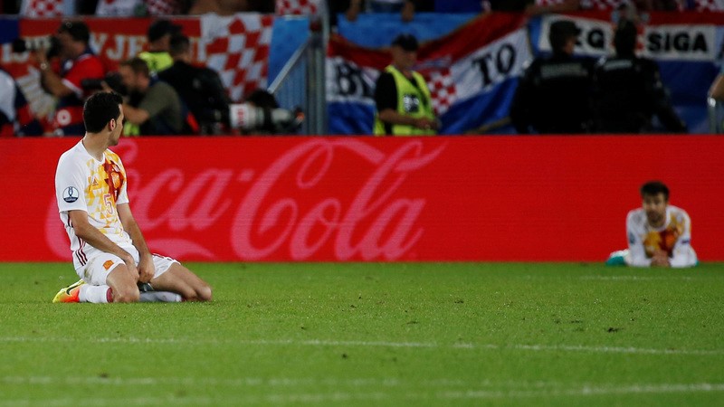 © Reuters. La selección española quiere pensar en positivo tras la derrota ante Croacia