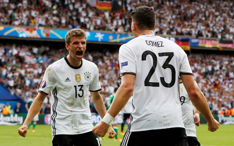 © Reuters. Northern Ireland v Germany - EURO 2016 - Group C