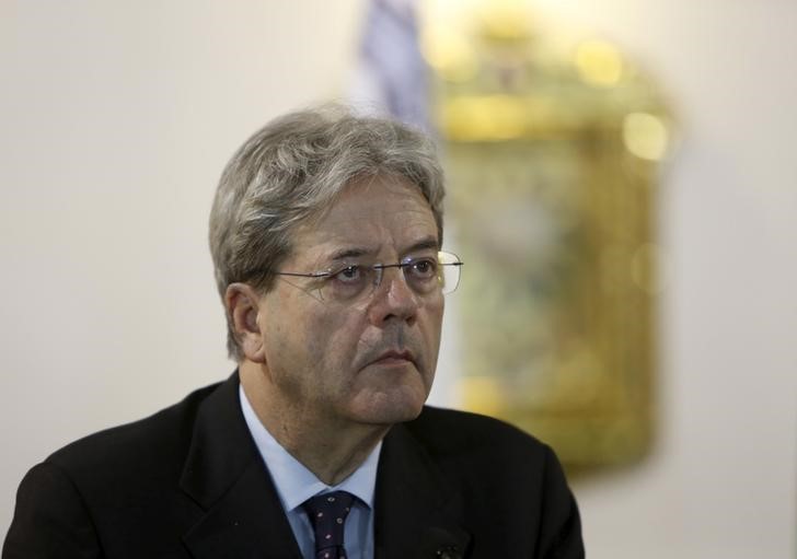 © Reuters. وزير الخارجية الإيطالي: خروج بريطانيا دعوة إلى صحوة أوروبية