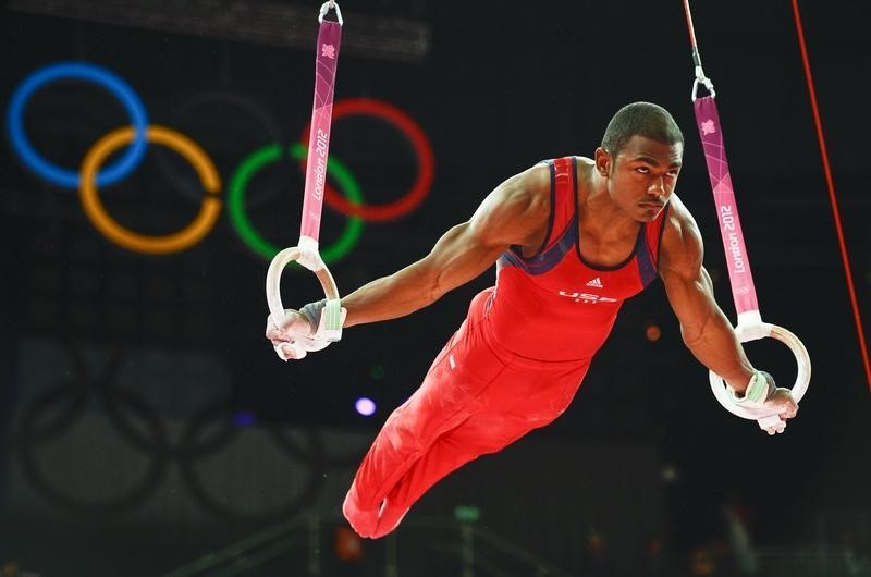 © Reuters. اختيار اوروزكو ضمن فريق الجمباز الأمريكي للرجال في أولمبياد ريو