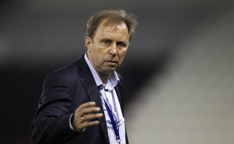 © Reuters. الاتحاد الجزائري يتفق مع الصربي رايفاتش لتدريب المنتخب الوطني