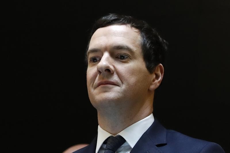 © Reuters. Britain's Chancellor of the Exchequer George Osborne attends the inauguration of the ceremonial market opening of the London Stock Exchange in London