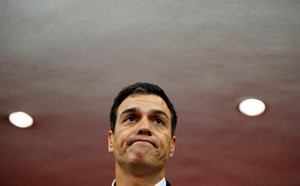 © Reuters. El PSOE reitera su oposición a un hipotético gobierno de Rajoy