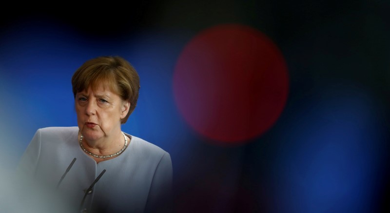 © Reuters. Chanceler da Alemanha, Angela Merkel